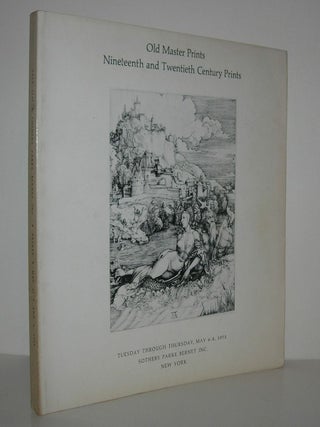 Item #10103 OLD MASTER PRINTS, NINETEENTH AND TWENTIETH CENTURY PRINTS Nineteenth and Twentieth...