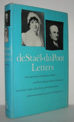 Item #11399 DESTAEL-DUPONT LETTERS Corespondence of Madame Destael and Pierre Samuel Dupont...