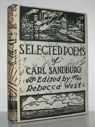 Item #11945 SELECTED POEMS OF CARL SANDBURG. Carl Sandburg -, Rebecca West