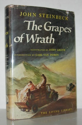 Item #12433 THE GRAPES OF WRATH. John - Steinbeck, Carl Van Doren, John Groth