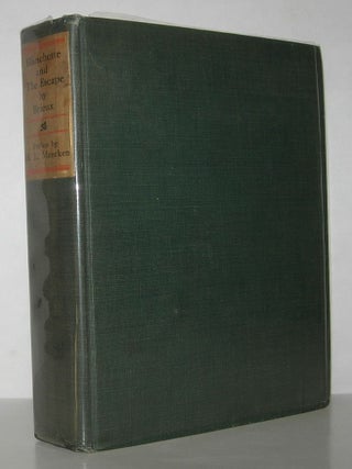 Item #12669 BLANCHETTE AND THE ESCAPE Two Plays by Brieux. Brieux -, H. L. Mencken