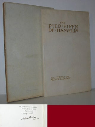Item #13585 THE PIED PIPER OF HAMELIN. Robert - Browning, Arthur Rackham