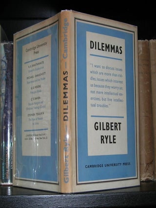 Item #1403 DILEMMAS. Gilbert Ryle