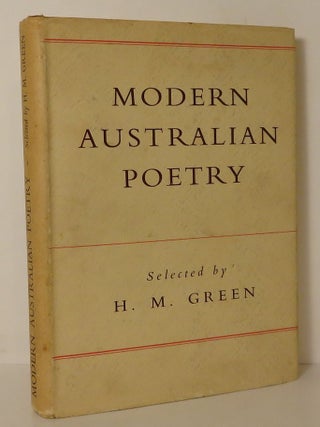 Item #14246 MODERN AUSTRALIAN POETRY. H. M. Green
