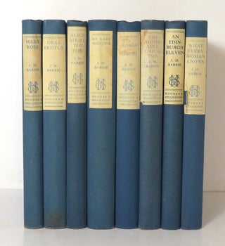 Item #14306 THE WORKS AND PLAYS OF J.M. BARRIE, 8 VOLUMES. J. M. Barrie