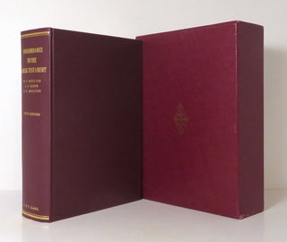 Item #14448 A CONCORDANCE TO THE GREEK TESTAMENT According to the Texts of Westcott and Hort,...