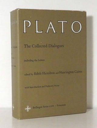 Item #14658 THE COLLECTED DIALOGUES OF PLATO Including the Letters. Plato -, Edith Hamilton,...