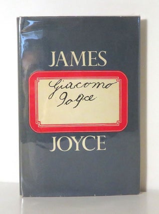 Item #14699 GIACOMO JOYCE. James - Introduction and Joyce, Richard Ellmann