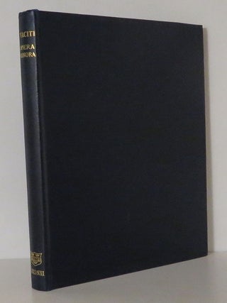 Item #14724 OPERA MINORA. Cornelii Tacitii -, Henricus Furneaux, J. G. C. Anderson