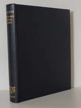 Item #14725 HISTORIARUM LIBRI. Cornelii Tacitii -, C. D. Fisher