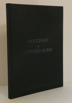 Item #15016 OCCUPANT: A PLAY ABOUT LOUISE NEVELSON. Edward - Albee, Marian Seldes, Lawrence Sacharow