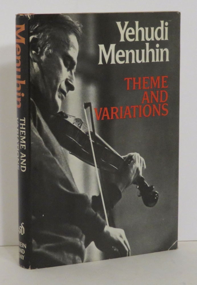Item #15047 Theme and Variations. Yehudi Menuhin.