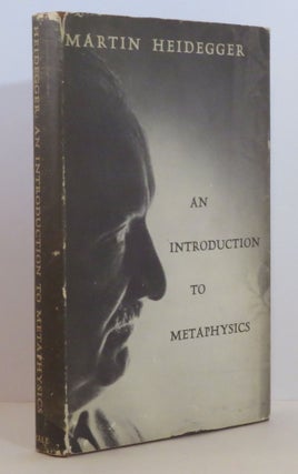 Item #15204 An Introduction to Metaphysics. Martin Heidegger
