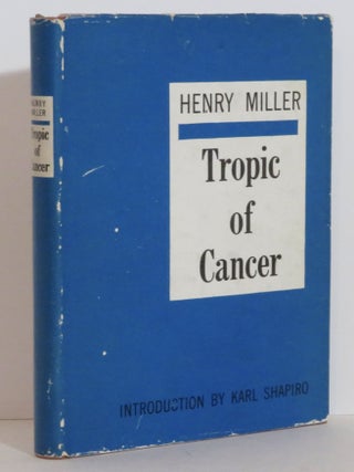 Item #15235 Tropic of Cancer. Henry Miller