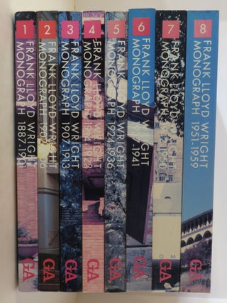 Item #15325 Frank Lloyd Wright: Monographs. Frank Lloyd Wright