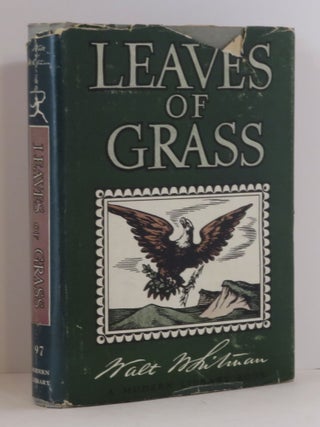 Item #15330 Leaves of Grass. Walt Whitman