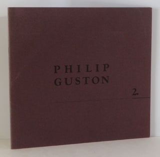 Item #15336 PHILIP GUSTON 2. Philip Guston