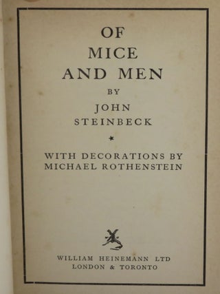 Of Mice and Men
