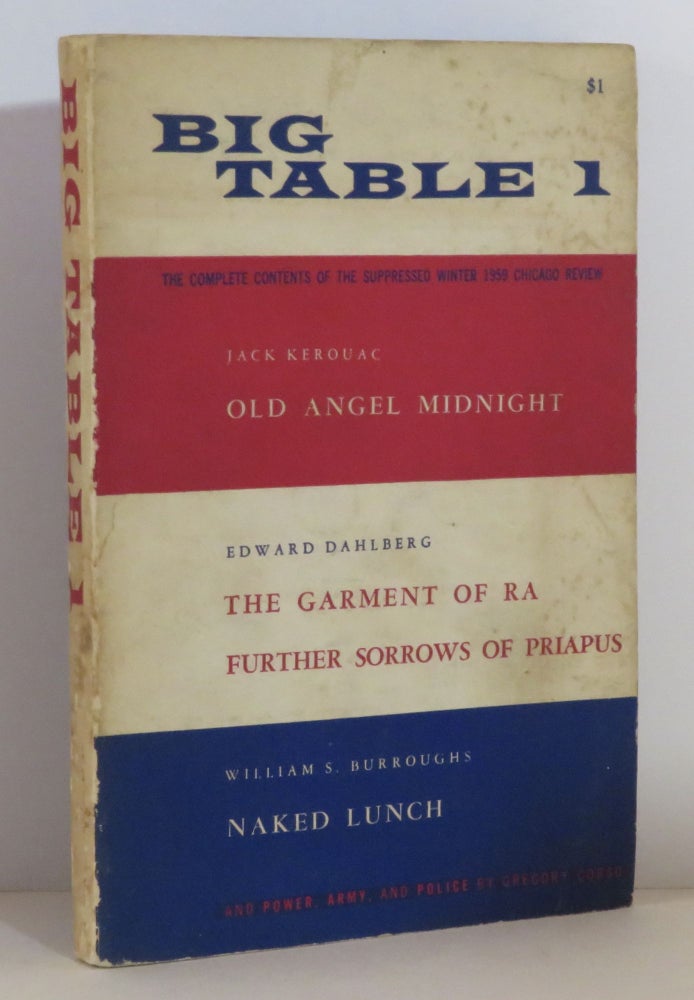 Item #15378 Ten Episodes from Naked Lunch / Old Angel Midnight. Williams S. - Jack Kerouac Burroughs, Edward Dahlberg.