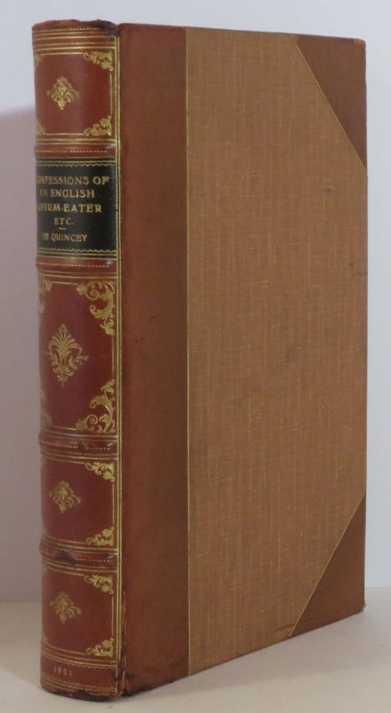 Item #15395 Confessions of an English Opium Eater. Thomas de Quincey.