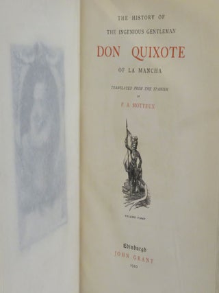 The History Of That Ingenious Gentleman Don Quixote Of La Mancha.