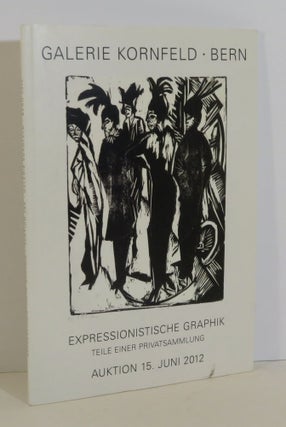 Item #15504 Expressionistische Graphik. Galerie Kornfeld