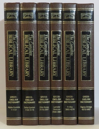 Item #15653 The New Testament Greek-English Dictionary. Stanley M. Horton