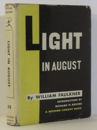 Item #15705 LIGHT IN AUGUST. William Faulkner