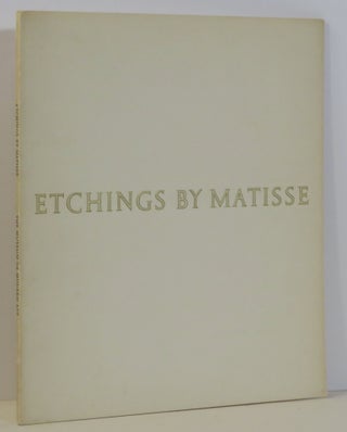 Item #15731 Etchings by Matisse. William S. - Matisse Lieberman