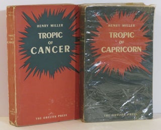 Item #15757 Tropic of Cancer & Tropic of Capricorn. Henry - Miller, Anais Nin