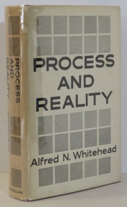 Item #15775 PROCESS AND REALITY. Alfred North Whitehead