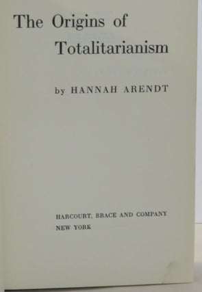 The Origins of Totalitarianism