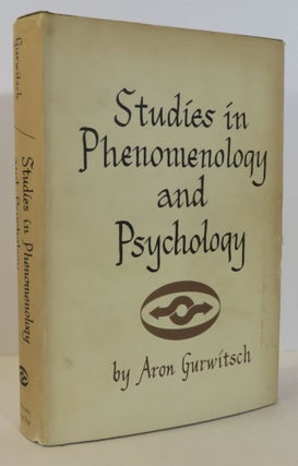 Item #15847 Studies in Phenomenology and Psychology. Aron Gurwitsch