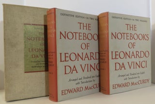 Item #15862 The Notebooks of Leonardo Da Vinci. Leonardo - Arranged and Da Vinci, Edward MacCurdy