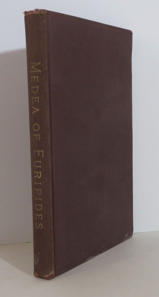 Item #15914 The Medea of Euripides. Frederic D. Allen.