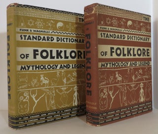 Item #15925 Standard Dictionary of Folklore, Mythology, and Legend [ Two Volume Set ]. Maria Leach