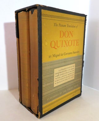 Item #15990 The Ingenious Gentleman Don Quixote De La Mancha [ Complete Two Volume Set ]. Miguel...