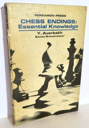 Item #16062 Chess Endings: Essential Knowledge. Y. Averbakh