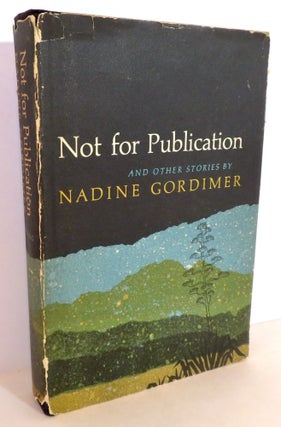 Item #16087 Not for Publication. Nadine Gordimer