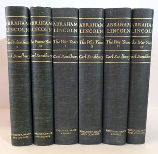 Item #16100 Abraham Lincoln [ Complete Six Book Set ]. Carl Sandburg