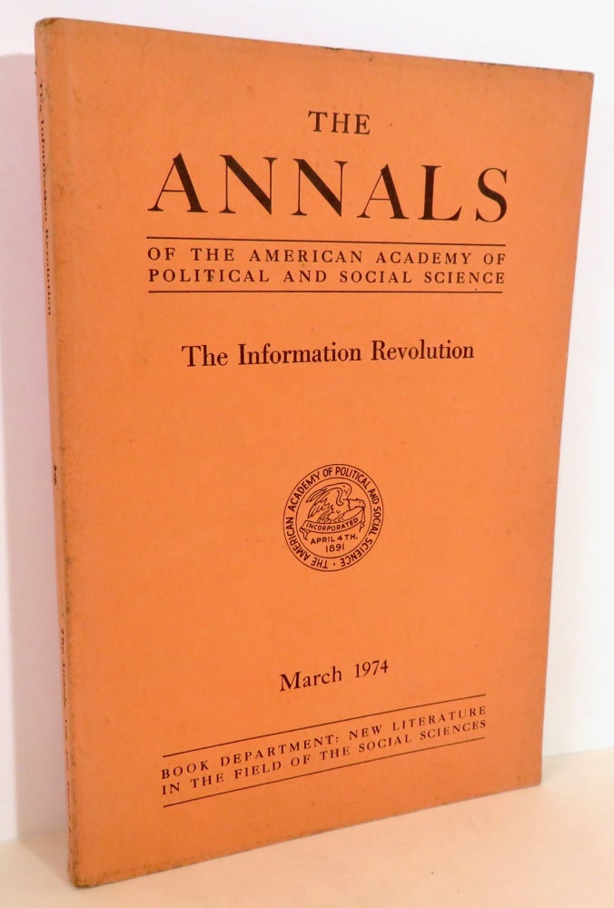Item #16121 The Information Revolution. Thorsten Sellin, Richard D. Lambert, Donald M. Lamberton, special.