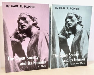 Item #16135 The Open Society and Its Enemies [ Complete Two Volume Set ]. Karl R. Popper