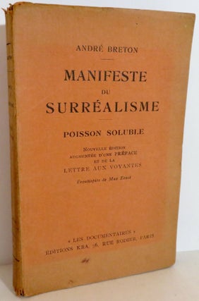 Item #16227 Manifeste du Surréalisme [ Manifesto of Surrealism ]. André Breton
