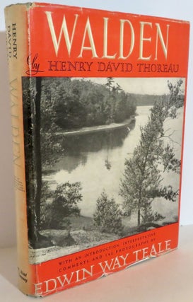 Item #16236 Walden ; Or Life in the Woods. Henry David Thoreau, Edwin Way Teale