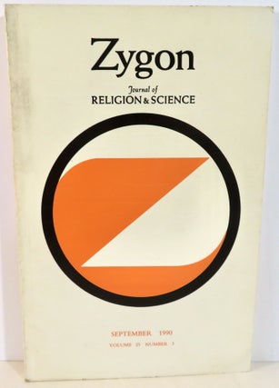 Item #16344 Zygon Journal of Religion and Science Volume 25 Number 3 September 1990. Philip...
