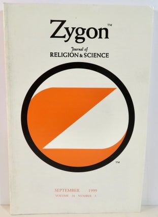 Item #16348 Zygon Journal of Religion and Science Volume 34 Number 3 September 1999...