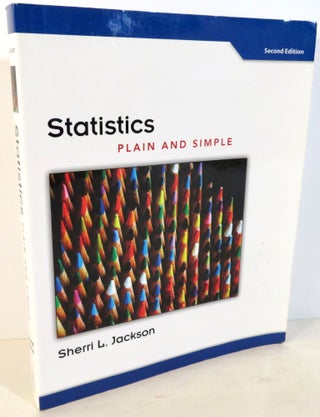 Item #16465 Statistics Plain and Simple. Sherri L. Jackson