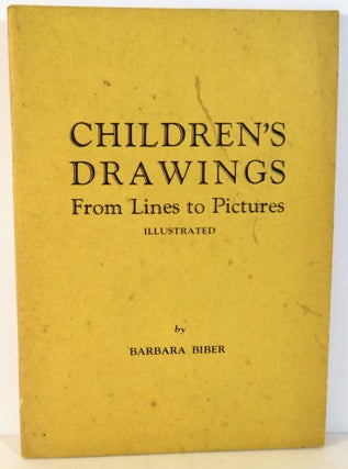 Item #16505 Children's Drawings - From Lines to Pictures. Barbara Biber