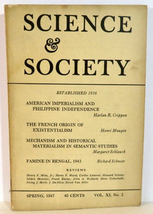 Item #16563 Science and Society - Spring 1947 Volume XI, Number 2 - "American Imperialism and...