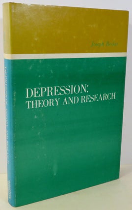 Item #16858 Depression : Theory and Research. Joseph Becker